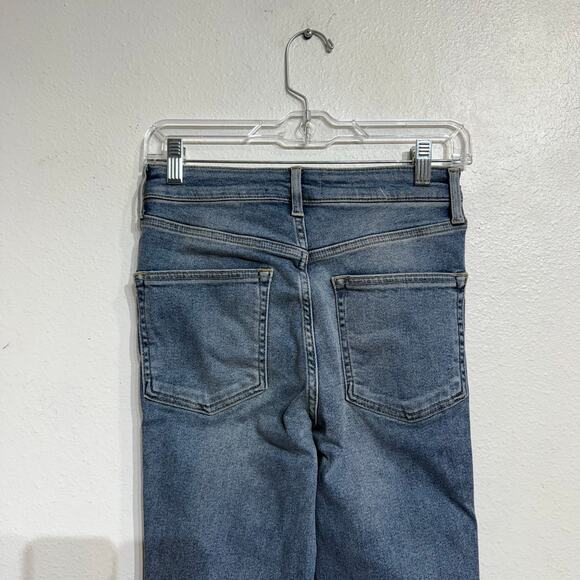 Free People Sierra Blue Raw High Rise Jeggings Sz 27 NWT - Picture 9 of 12